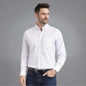 Goodfellow & Co Black Arrow Print Button-Down Shirt